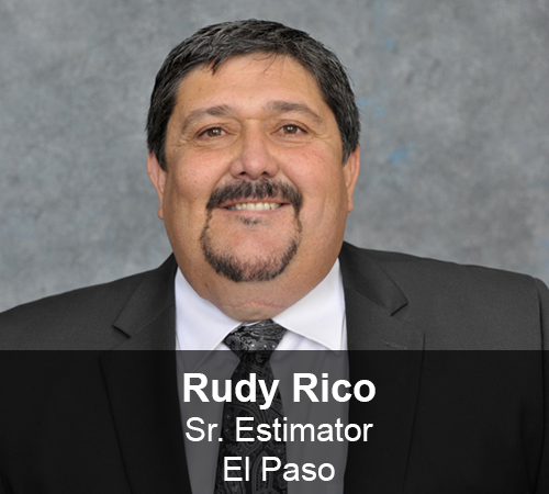 Rudy Rico - Sr. Estimator 